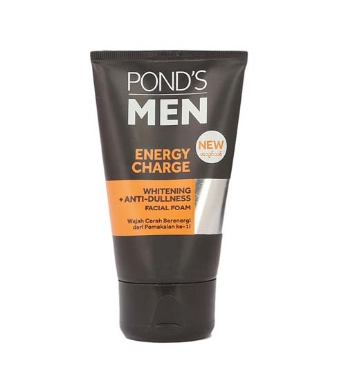 New Ponds Men Energy Charge Whitening + Anti Dullness Facial Foam